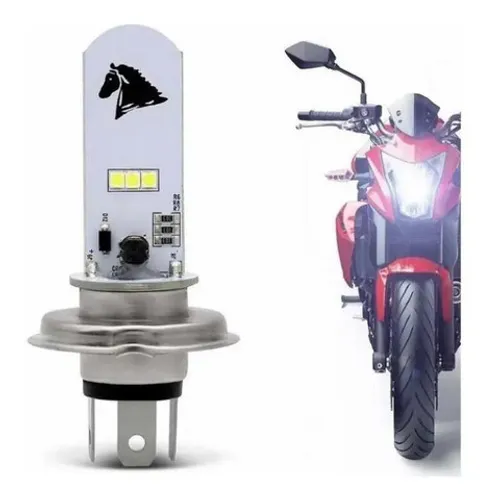 Lâmpada Led Farol H4 Moto Xre 300 Falcon Titan 125 150 160