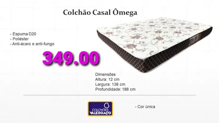 Colchao casal D 20 _ pronta entrega