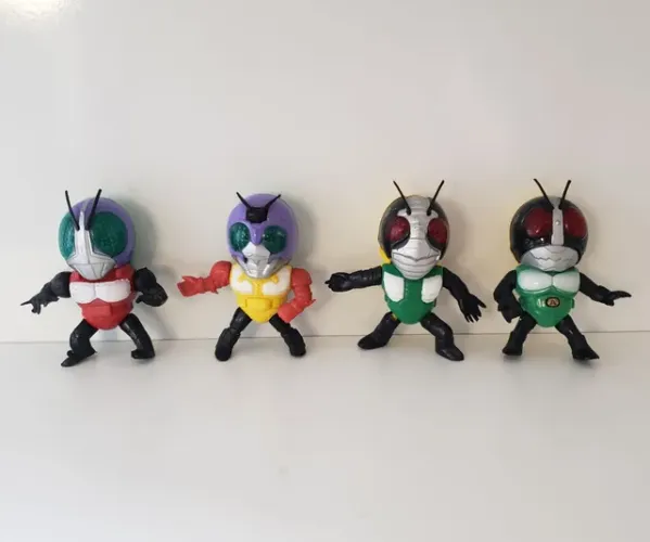 Kamen Rider Bonecos LOTE