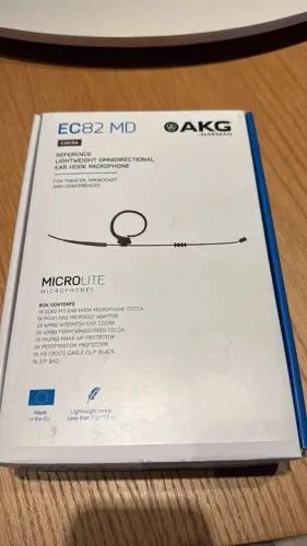Microfone Headset omnidirecional AKG EC82