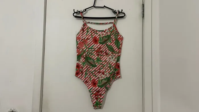 Blusa Body Florido Rosa Mercatto P