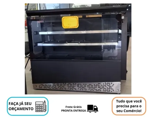 Balcao Polar Luxo 1,25 Refrigerado