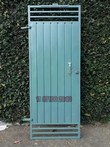 Portao social novo de ferro