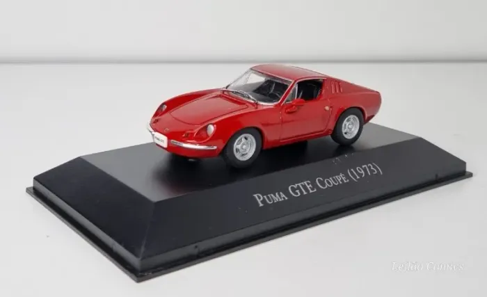 Carros Inesquecíveis Do Brasil - Puma Gte Coupé 1973 1/43