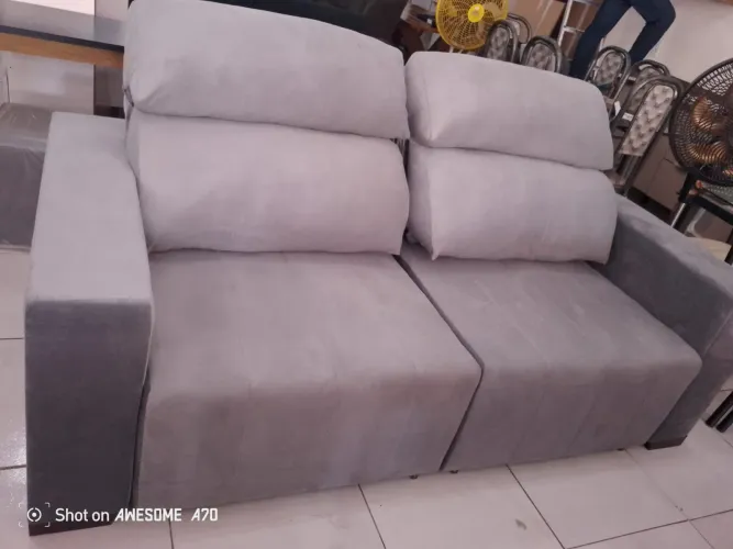Super Oferta de Sofá Retrátil e Reclinável com Ótimo Preço+Frete Grátis!!