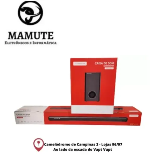 Soundbar Subwoofer 180w Tomate Mts-2037 Bluetooth 110-230v