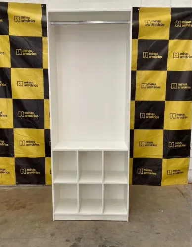 Cabideiro com Nichos inferior 220x90x30