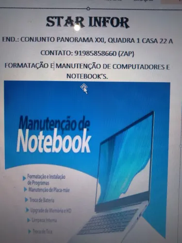 Manutenção em computadores