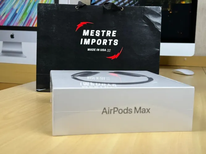 AIRPODS MAX PRETO NOVO LACRADO COM GARANTIA APPLE E ENTREGA GRÁTIS EM BH 