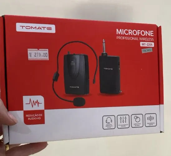 Microfone Headset MT-2205 Sem Fio - Tomate Loja Coimbra Computadores Entregamos
