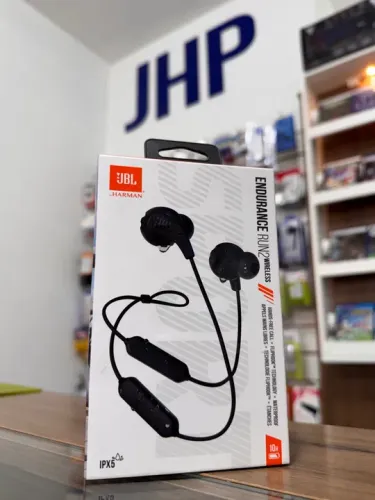 Fone de Ouvido JBL Endurance Run2 Wireless Preto Original - Novo - Loja Física Curitiba