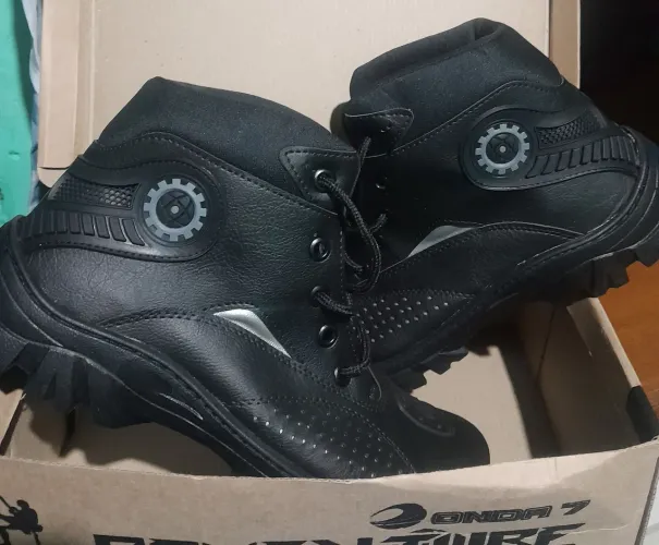 Botas para motoqueiro