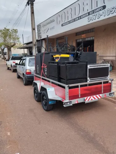 Trucada carretinha jardineira fazendinha carga