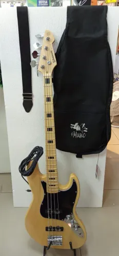 Kit Contra Baixo Waldman 4 corda Passivo GJJ-200x NaT