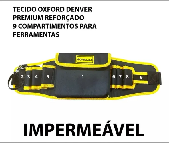 Cinto para ferramentas - Arreata Cinturão Impermeável