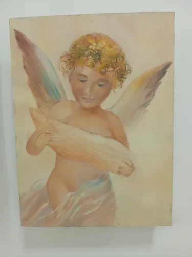 Quadro Anjo Clássico 30 cm x 40 cm