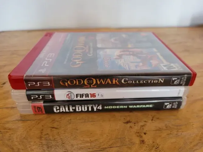 Jogos Ps3 Originais (Call of Duty 3 e 4)