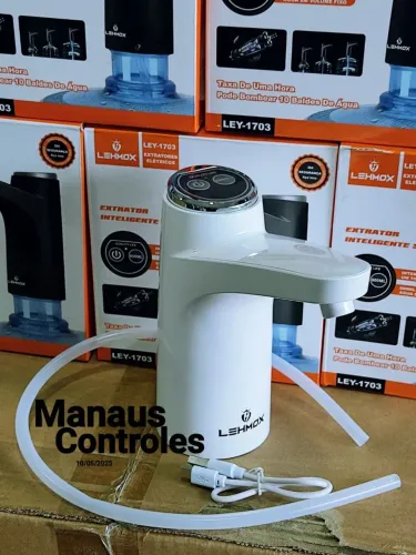 Bomba Elétrica para Galão de Água LEHMOX - Praticidade e Conforto