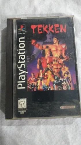 Jogo Tekken 1 para PS1 Versão Vintage de 1995 - Caixa Longa - Tudo Original