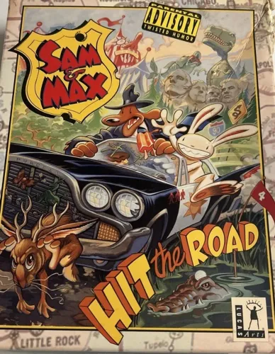 Jogo Sam & Max Hit the Road - LucasArts - PC MS-DOS - 1993