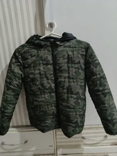 Casaco Camuflado com Capuz