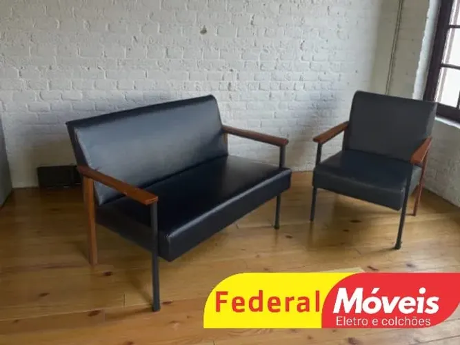 Poltronas 1 e 2 lugares Conjunto - Promoção Até Acabarem Os Estoques