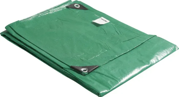 Lona de polietileno verde 4 m x 4 m, VONDER