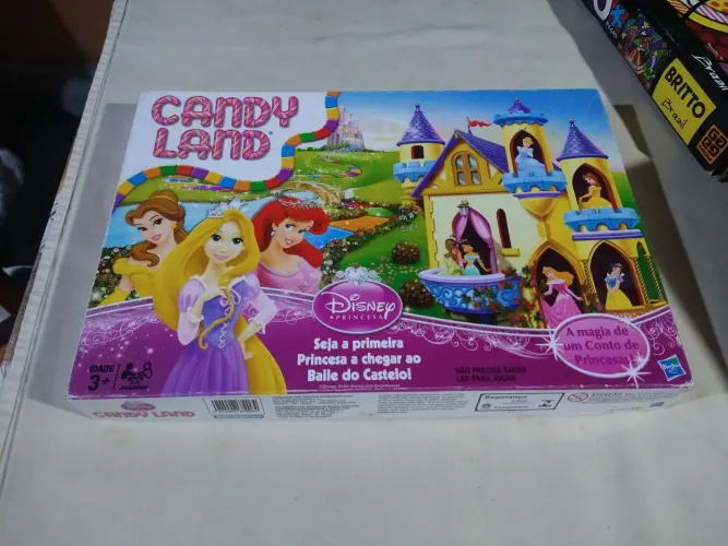 Jogo de Tabuleiro Candy Land Disney Princesas