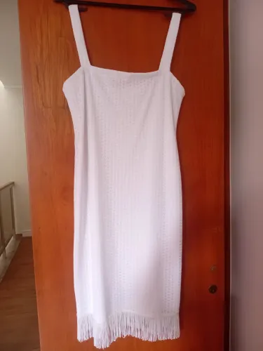 Vestido de Renda Branca da Prelude Modas