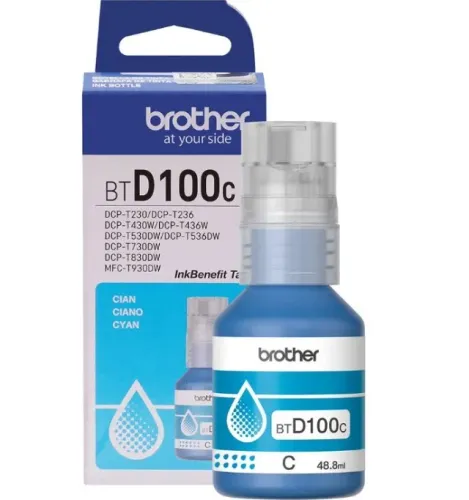 Refil p/InkTank ciano BTD100C Brother CX 1 UN