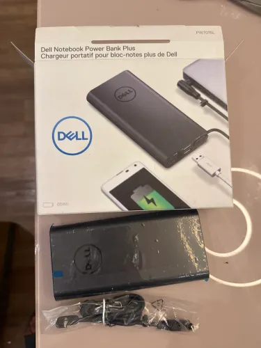 Power Bank Dell PW7015L 65Wh para Notebook e Celular