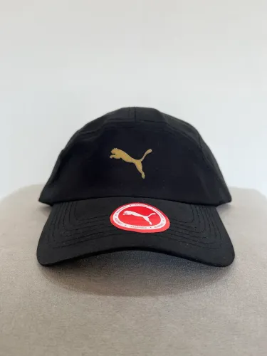 Boné Puma Dri-Fit Preto Logo Dourada 