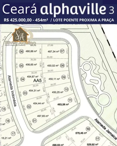 LOTE POENTE PROXIMO A PRAÇA DA CIDADE ALPHA CEARA 03!