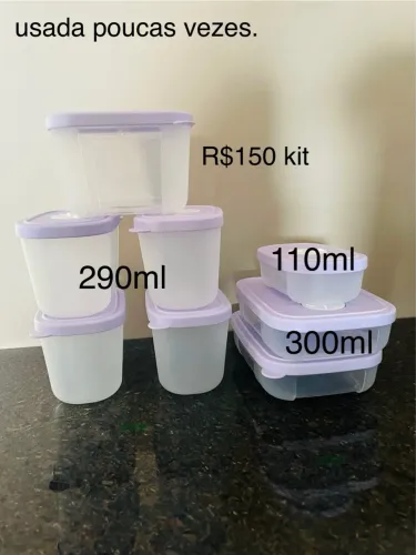 Kit Tupperware freezer 