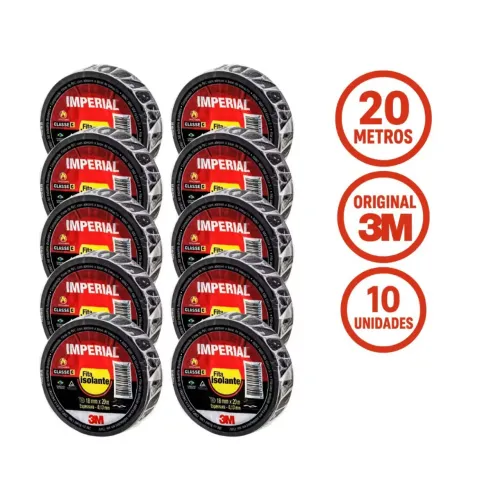 Fita Isolante Imperial 3M