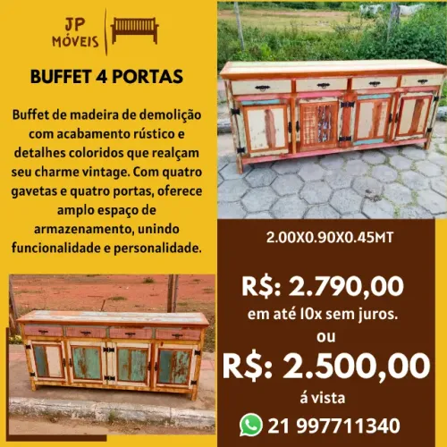 Buffet 4 Portas