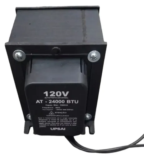 Transformador 10.000va UPSAI - AT 24.000 BTUS BIVOLT