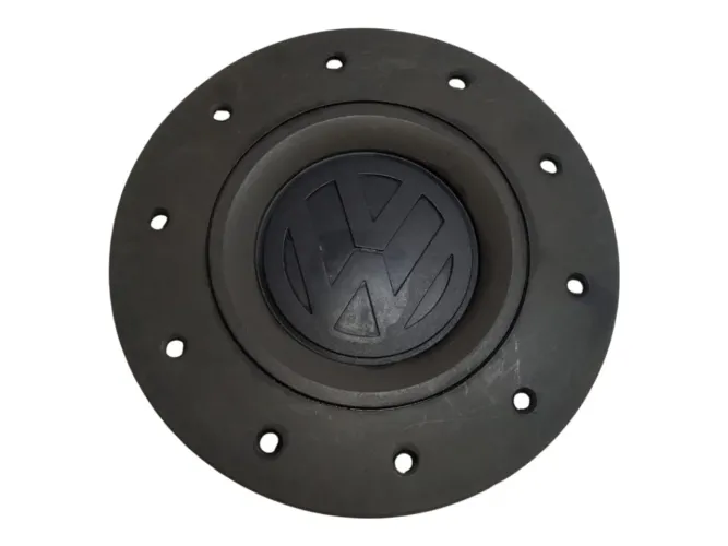 Calota Miolo Roda Ferro Volkswagen Amarok 2010 A 2018 Preto