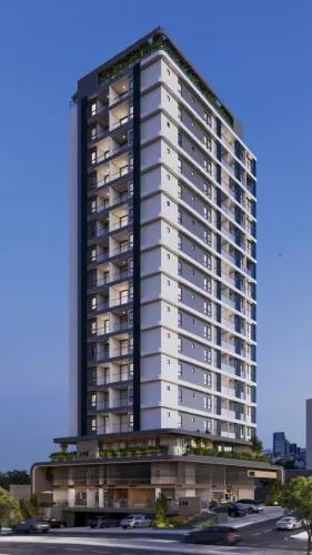 Residencial ONE- 32,05m2,  1 Quarto- Alto Branco 