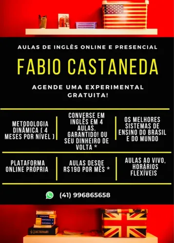 Aulas de inglês/ Converse em apenas 2 aulas !