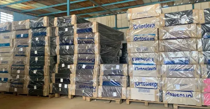 Cama box suporte queen