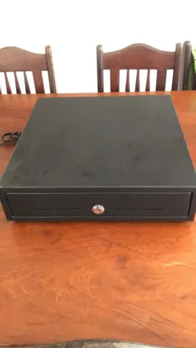 Gaveta registradora p/ dinheiro c/ chave 