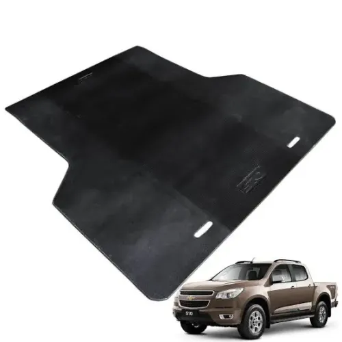 Tapete de borracha reforçado para caçamba de diversas pick up?s