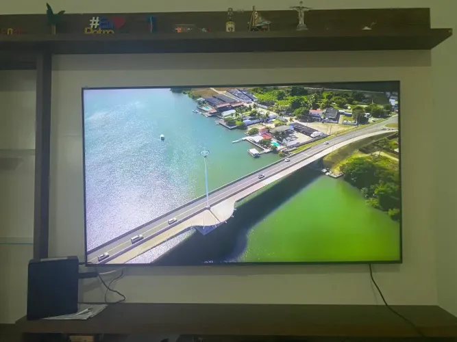 Televisão Smart (55 Polegadas (Samsung) 4K UHD)