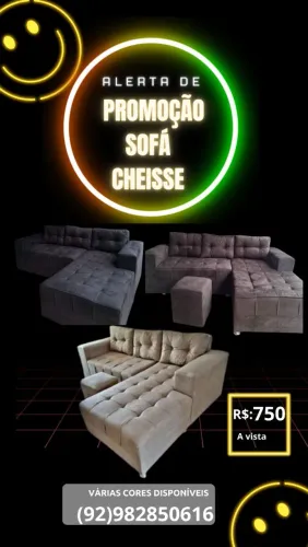 Sofá Cheise em Promoção - R$ 750 à vista!