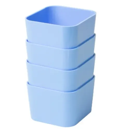 Kit com 4 Peças Porta Objetos Pequenos Dello - WZetta