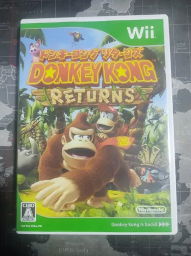 Nintendo Wii Donkey Kong Country Returns Wii Física