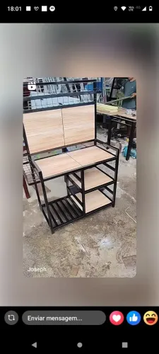 Móveis planejados em Metalon galvanizado