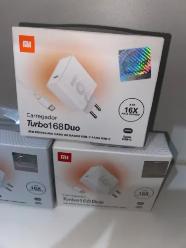 Carregador Turbo 168 Duo Xiaomi