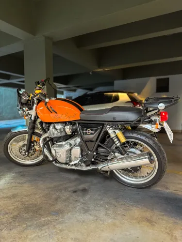 Royal Enfield Interceptor mais nova e equipada do Brasil